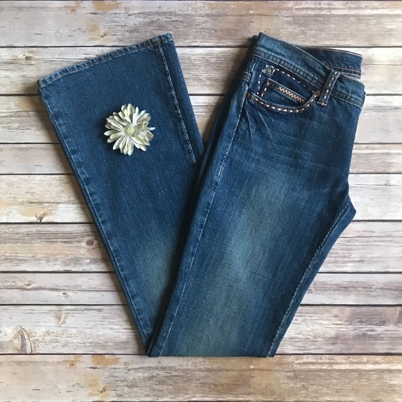 𝐑𝐀𝐋𝐏𝐇 𝐋𝐀𝐔𝐑𝐄𝐍 Y2K Repair Patch Jeans - Picture 8 of 8